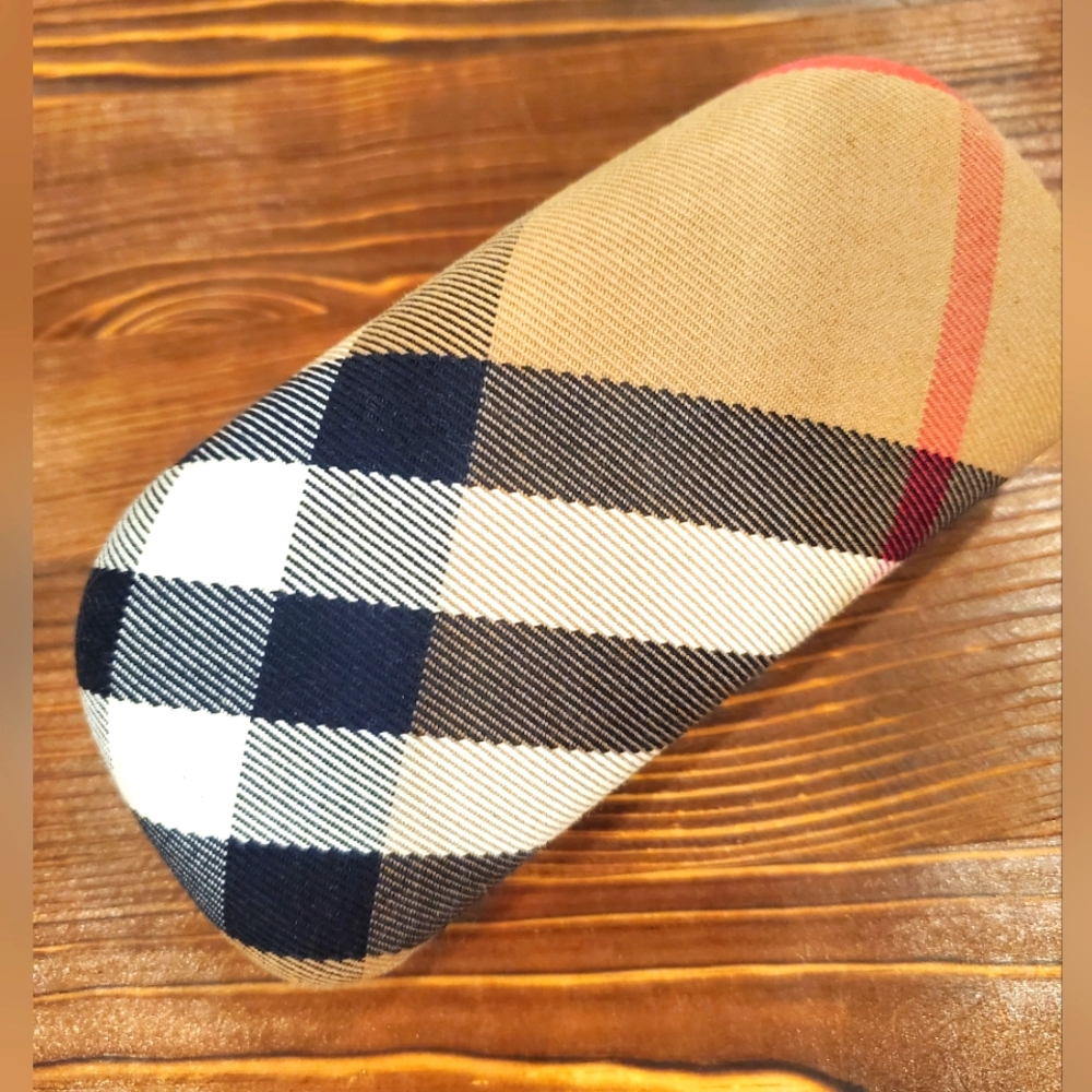 Burberry-Authentic Plaid Sunglasses Case 6" Length